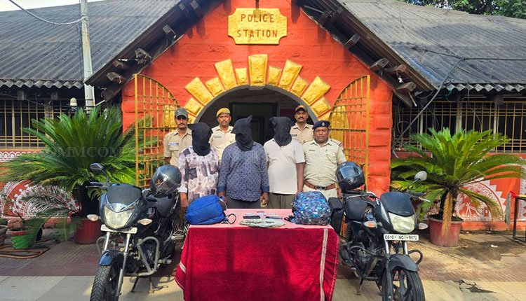 Jharsuguda Police Solve Theft Within 12 Hours, Three Arrested