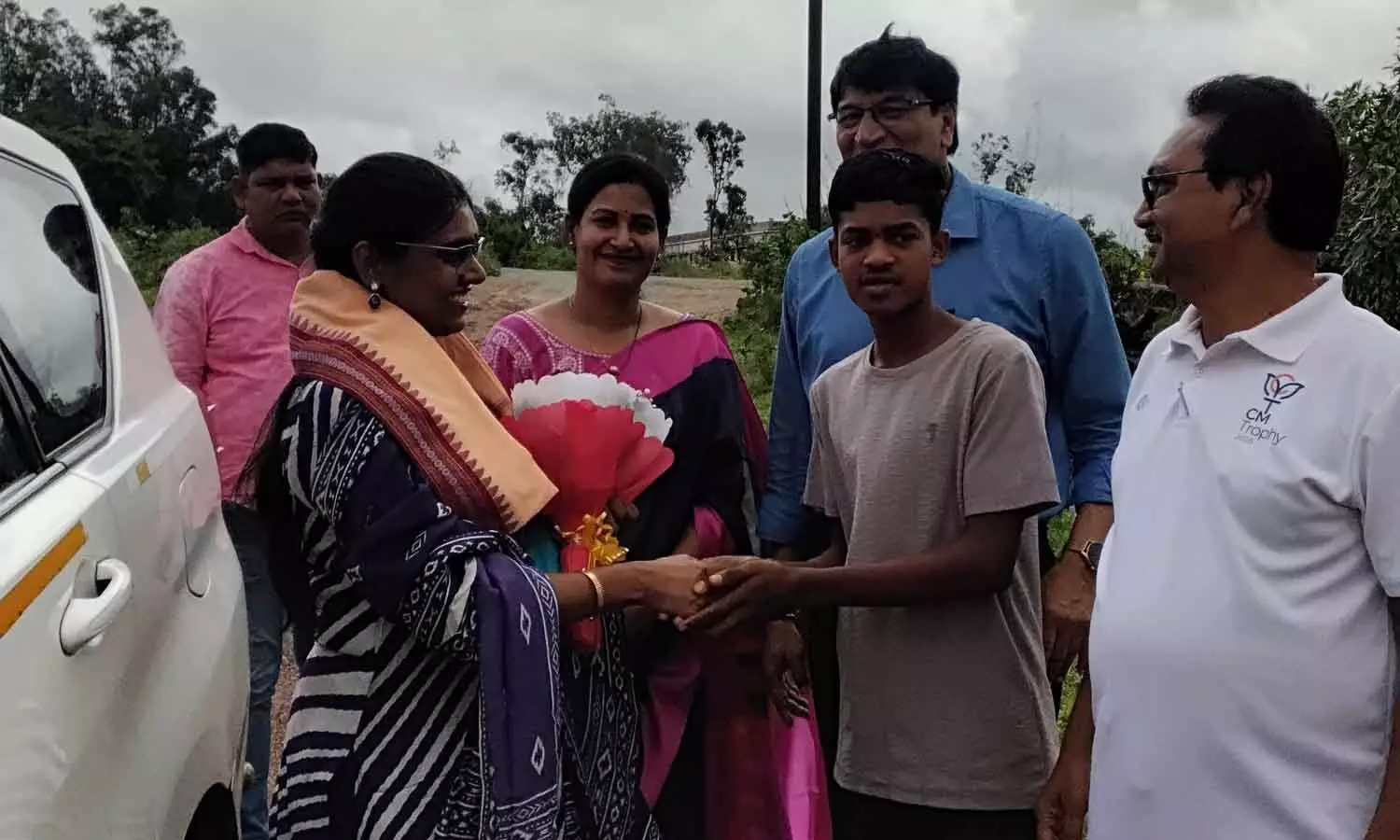 NHM Director Evaluates Hockey Stadium in Jharsuguda