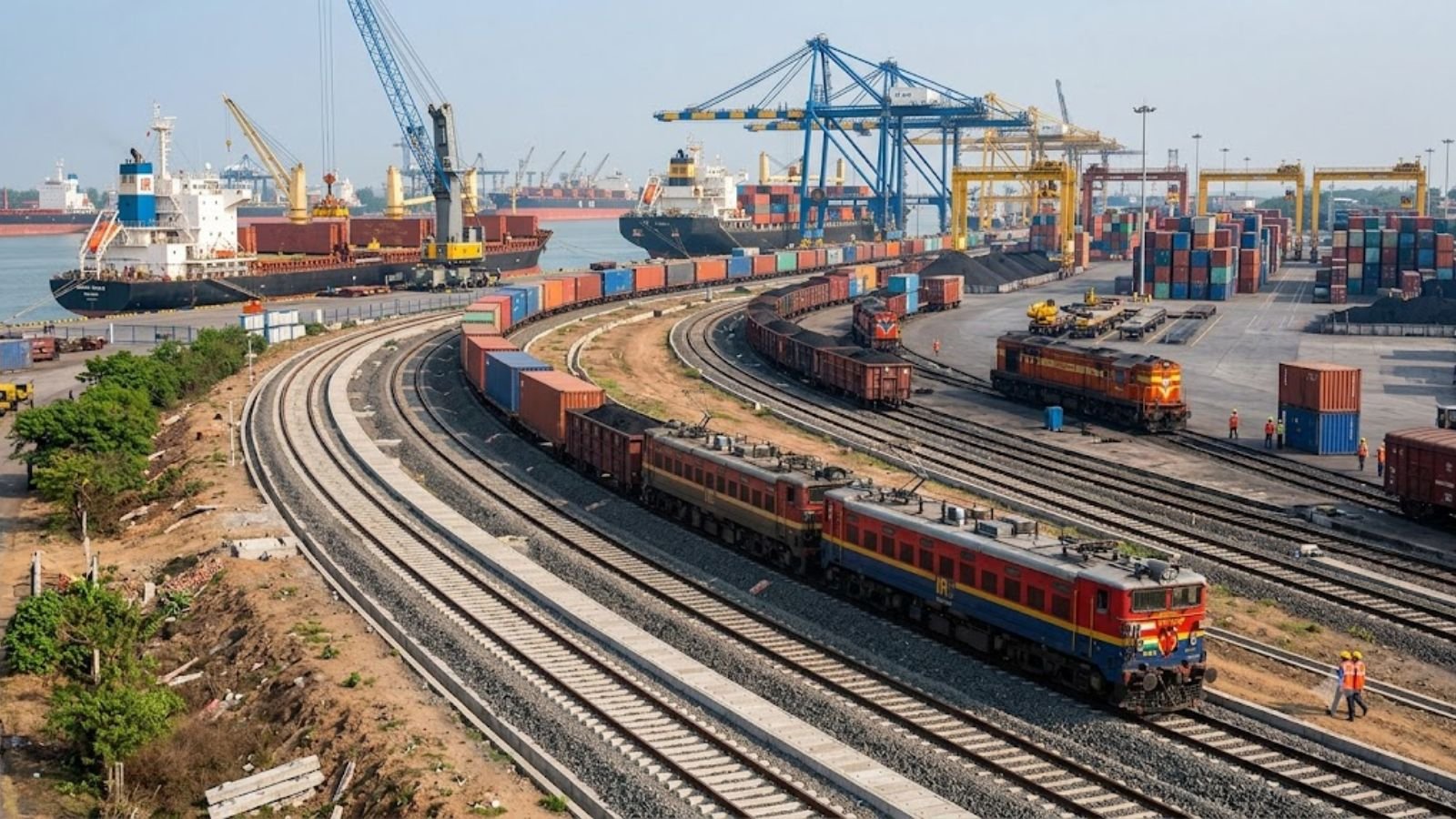 Indian Railways Initiates Extensive Works to Enhance Haldia Port Access
