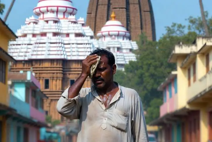 Odisha Faces Extreme Heat Index: Puri Feels Like 47°C, Bhubaneswar Hits 38°C