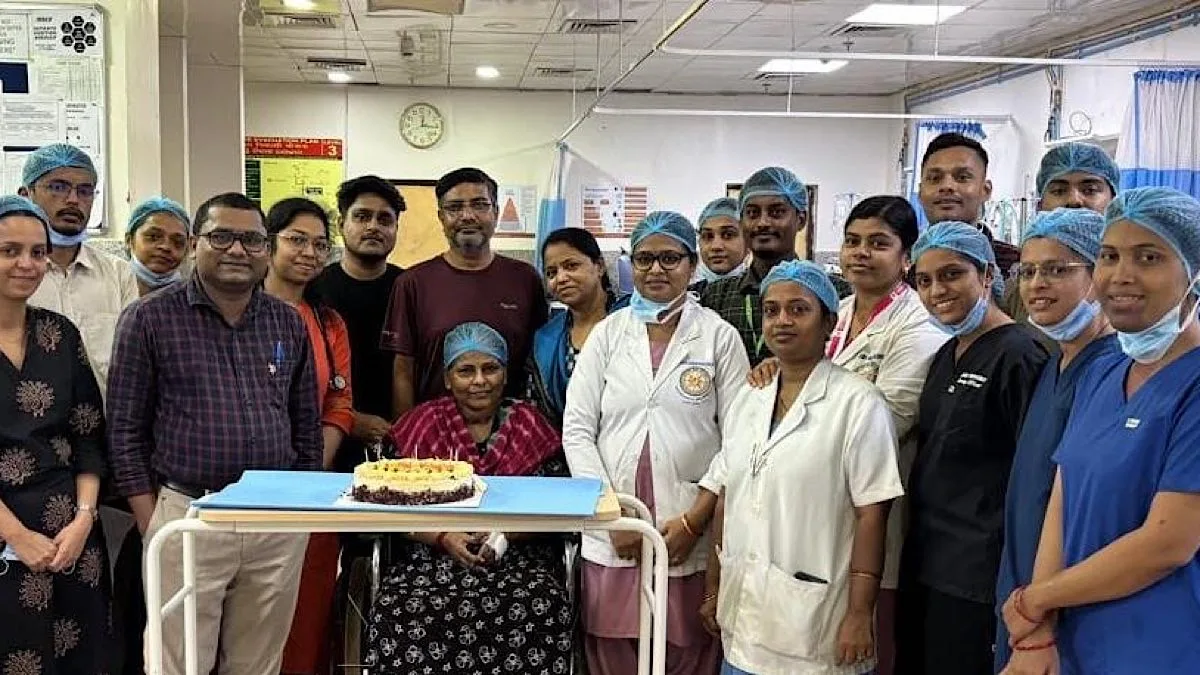 Odisha Police Officer Recovers After 36 Days on ECMO at AIIMS Bhubaneswar
