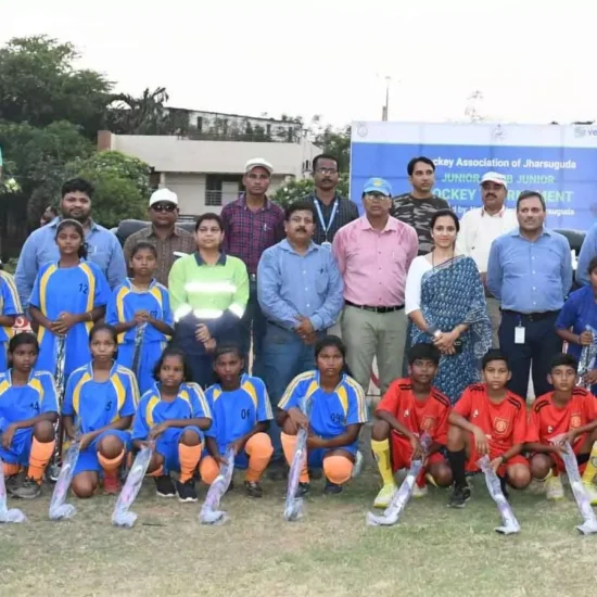 Jharsuguda Students Shine in Hockey Competitions