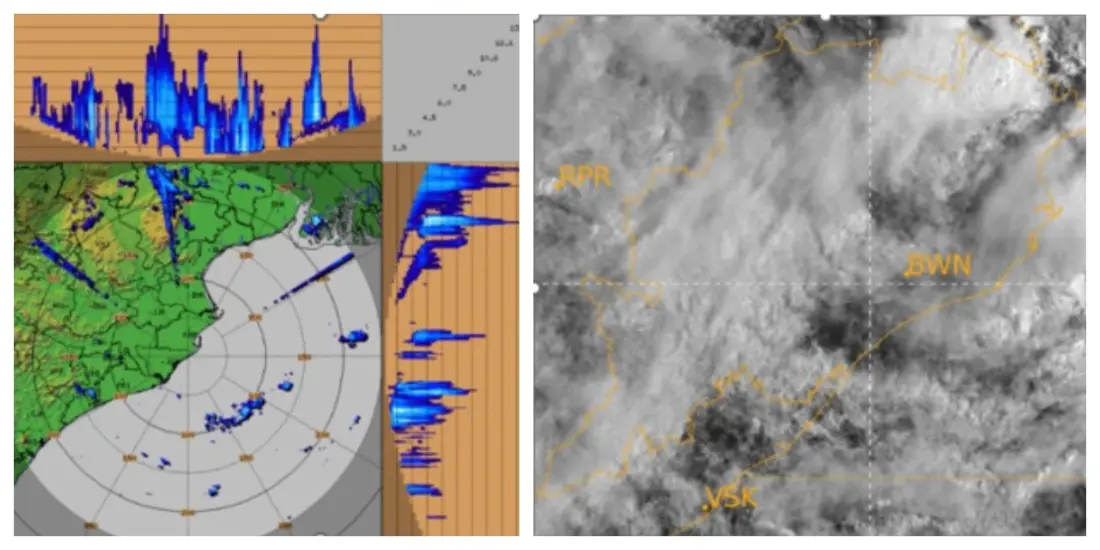 Thunderstorms and Rain Forecasted for Bhubaneswar and 17 Districts in Odisha