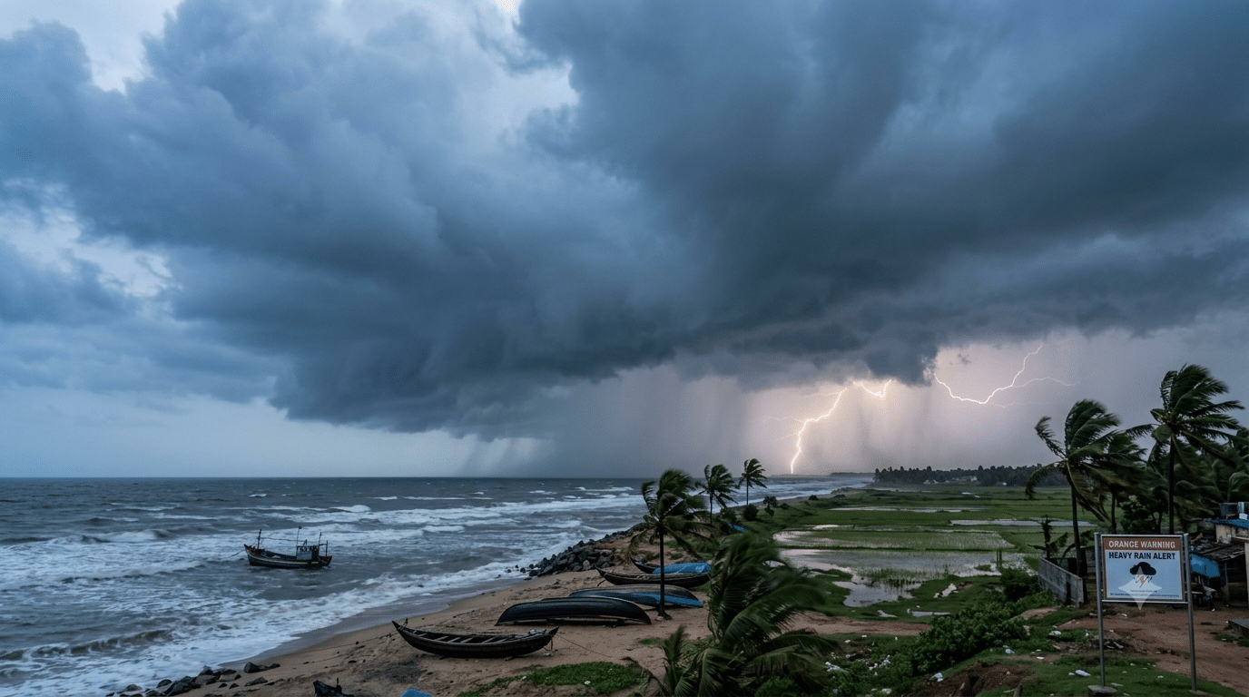 Odisha Braces for Heavy Rainfall and Thunderstorms Until September 12