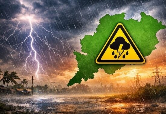 IMD Issues Weather Alerts as Cyclonic System Develops Near Odisha