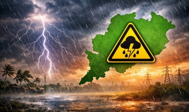 IMD Issues Weather Alerts as Cyclonic System Develops Near Odisha