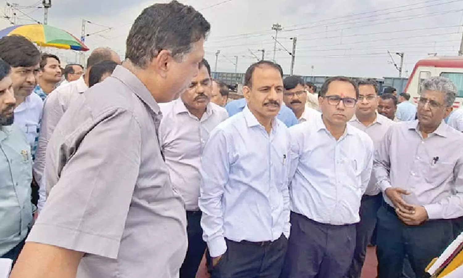 General Manager Anil Kumar Jain Reviews Jharsuguda Station Operations